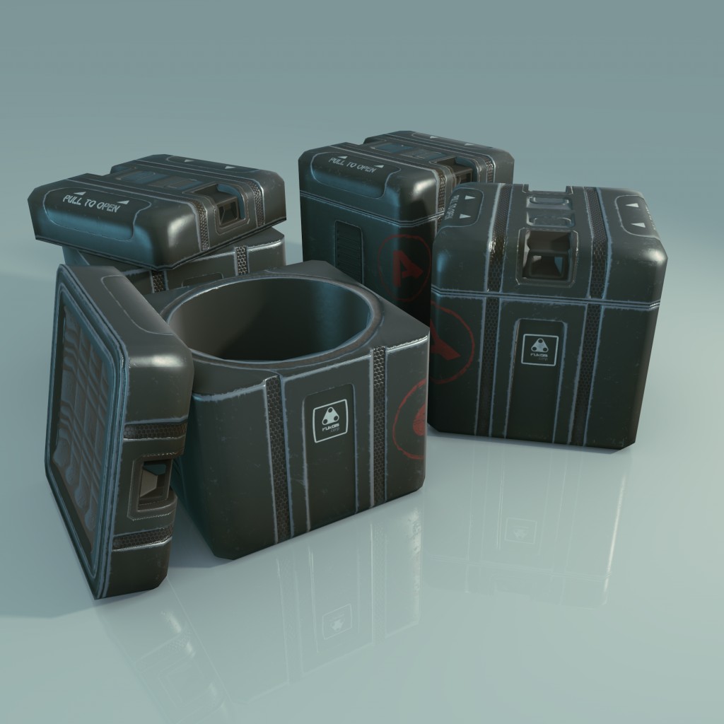 Scifi Crate preview image 1